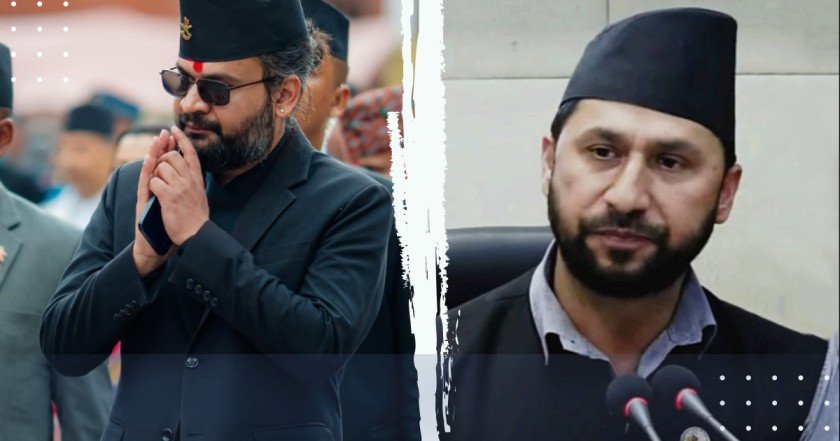 Rabi Lamichhane meets Balen Shah