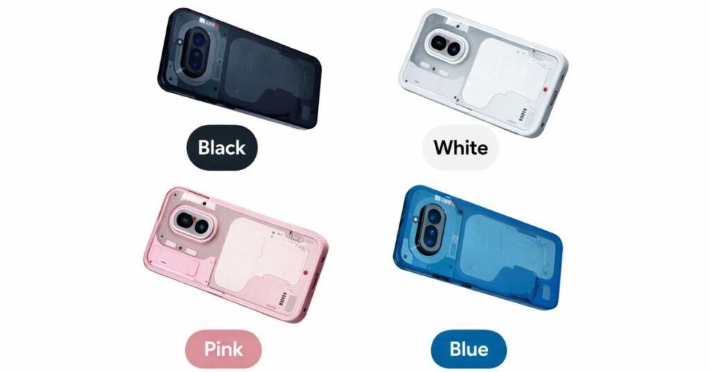 Nothing Phone 4a Available Colors