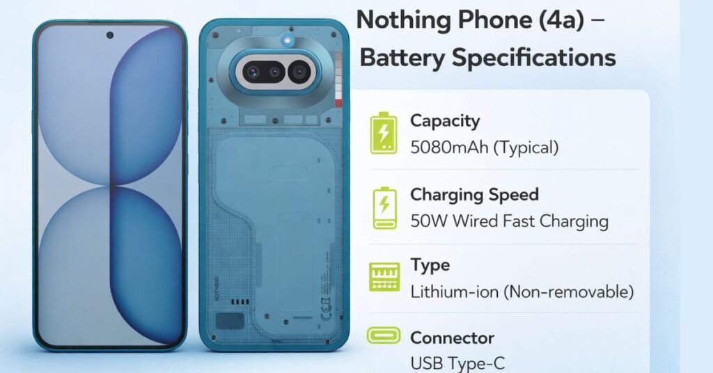 Nothing Phone 4a Battery